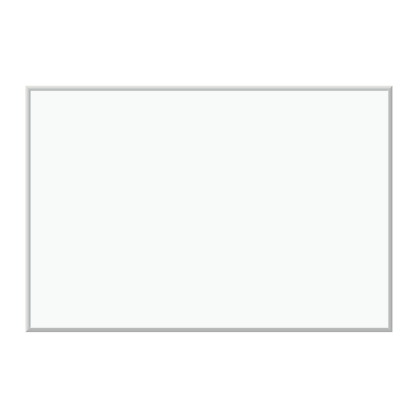 U Brands Magnetic Dry-Erase Board, 72" X 48", Silver Aluminum Frame, Actual Size 70" X 47" (073U00-01)