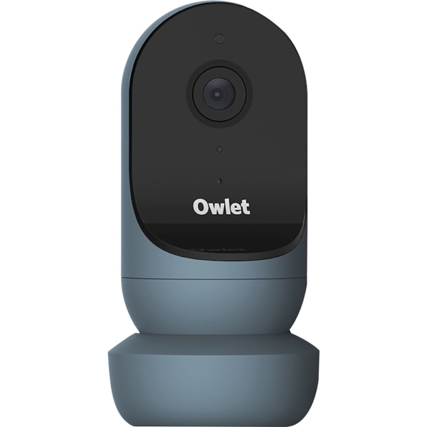 Owlet Cam 2 Wi-Fi Smart Baby Monitor With 1080p Full HD Video, 4-1/2""H x 2-1/4""W x 2""D, Bedtime Blue -  BC04N67BBJ