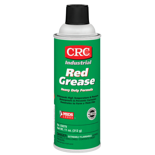 UPC 078254030791 product image for CRC Red Grease, 16 Oz Aerosol Cans, Pack Of 12 Cans | upcitemdb.com