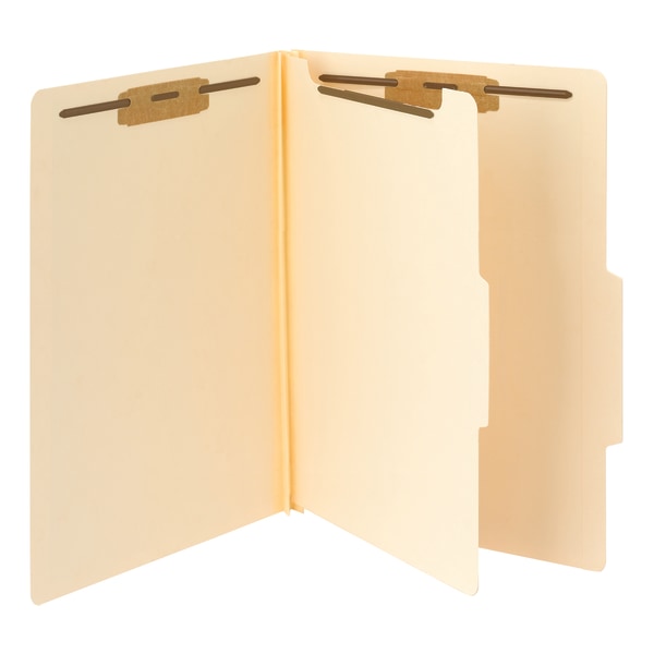 UPC 086486187008 product image for Smead® Manila Classification Folders, 1 Divider, Legal Size, Box Of 10 | upcitemdb.com