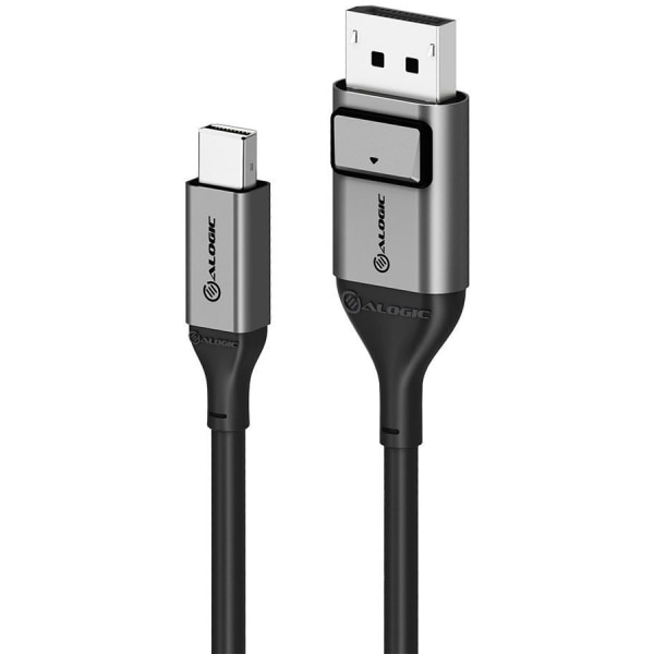 ALOGIC ULMDPDP01-SGR DisplayPort cable 1 m Mini DisplayPort Black, Grey