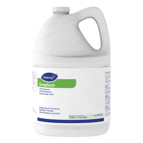 Diversey DVO4134 Snapback UHS Restorer Maintainer Cleaner  Blue - 4 per Case