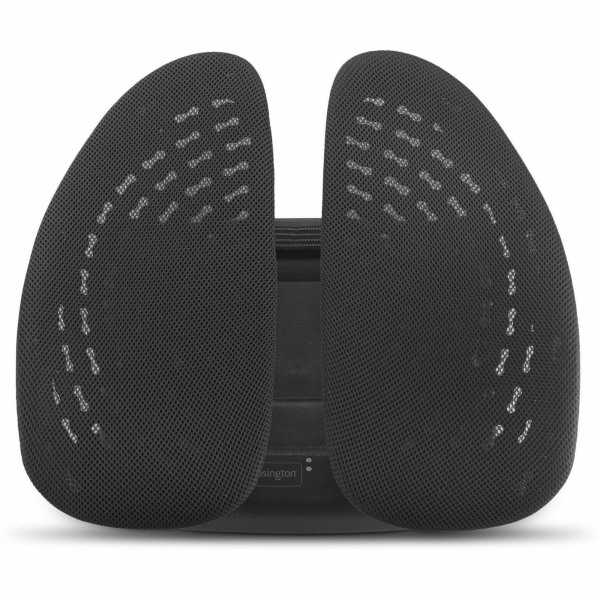 ACCO KMW60412 Kensington Lumbar Support - Smartfit Conform Back Rest - Fabric - Black