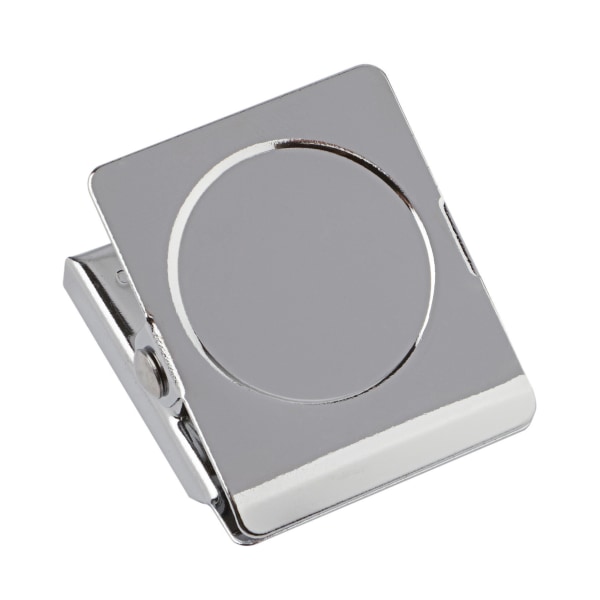 Office Depot Brand Magnetic Clips Silver Pack Of 2