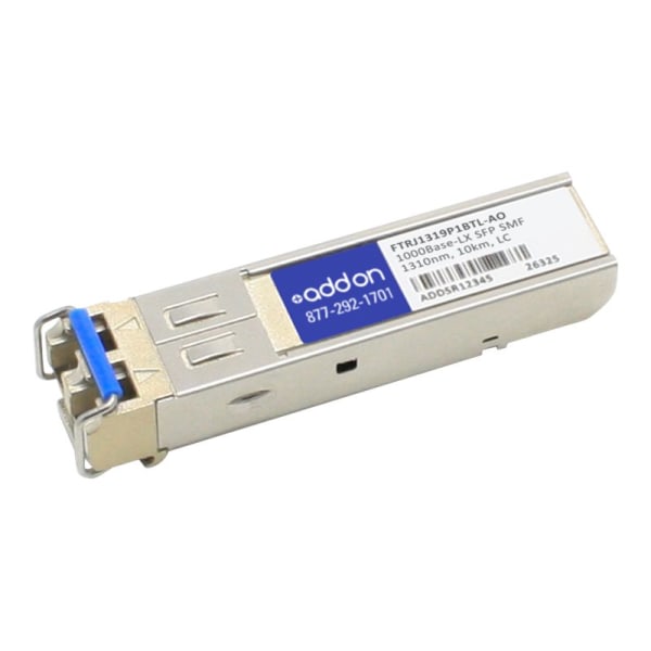 AddOn Finisar FTRJ1319P1BTL Compatible TAA Compliant 1000Base-LX SFP Transceiver (SMF, 1310nm, 10km, LC) - 100% compatible and guaranteed to work