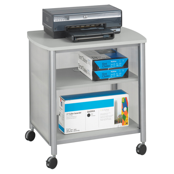 Safco® Impromptu Machine Stand, 26 1/2"H x 26 1/4"W x 21"D, Gray