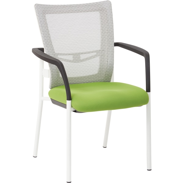 Office Star Low-Back Mesh Visitors Chair, Green - 8810W-6 - Furniture Offer clients a comfortable spot in the waiting ar sku 8810W-6