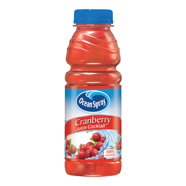 Ocean Spray Cranberry Juice, 15.2 Oz, Pack Of 12 -  70191