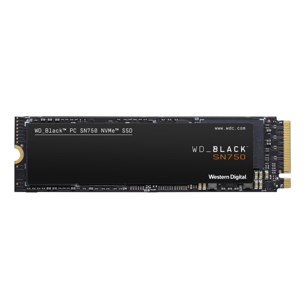 Western Digital� BLACK SN750 NVMe Solid State Drive, 500GB, WDBRPG5000ANC-WRSN