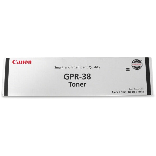 UPC 013803113235 product image for Canon GPR-38 Original Toner Cartridge - Laser - 65000 Pages - Black - 1 Each | upcitemdb.com