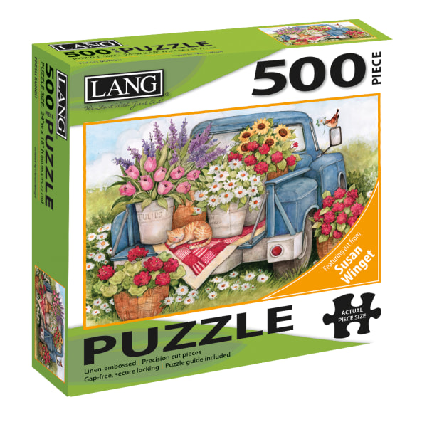LANG 500PC Puzzle BNCH, Fresh Bunch