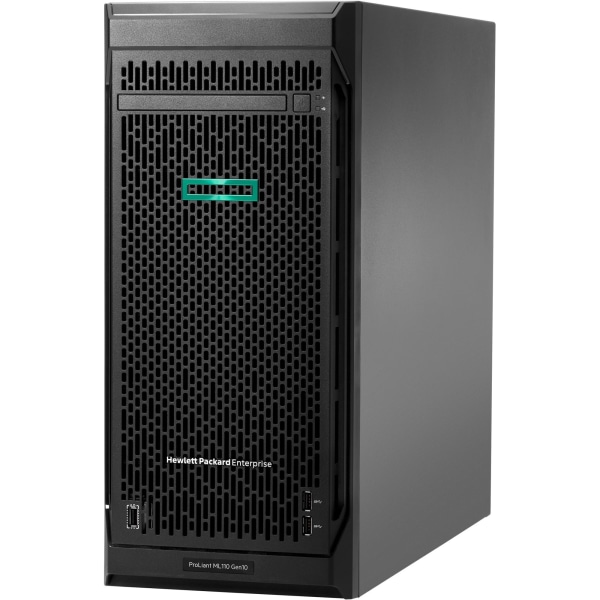 HPE ProLiant ML110 G10 4.5U Tower Server - 1 x Intel Xeon Bronze 3204 1.90 GHz - 8 GB RAM - Serial ATA/600 Controller - 1 Processor Support - 192 GB R -  P10806-001