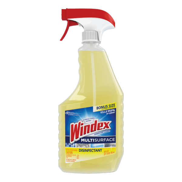 UPC 019800703462 product image for Windex® Antibacterial Multi-Surface Cleaning Spray, Lemon Scent, 26 Oz Bottle | upcitemdb.com