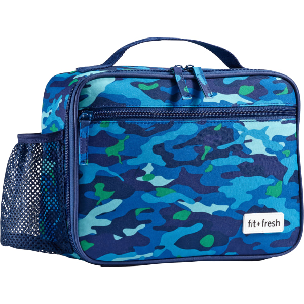 UPC 700522230793 product image for Fit & Fresh Jasmine Lunch Bag, Aquatic Camo Blue | upcitemdb.com