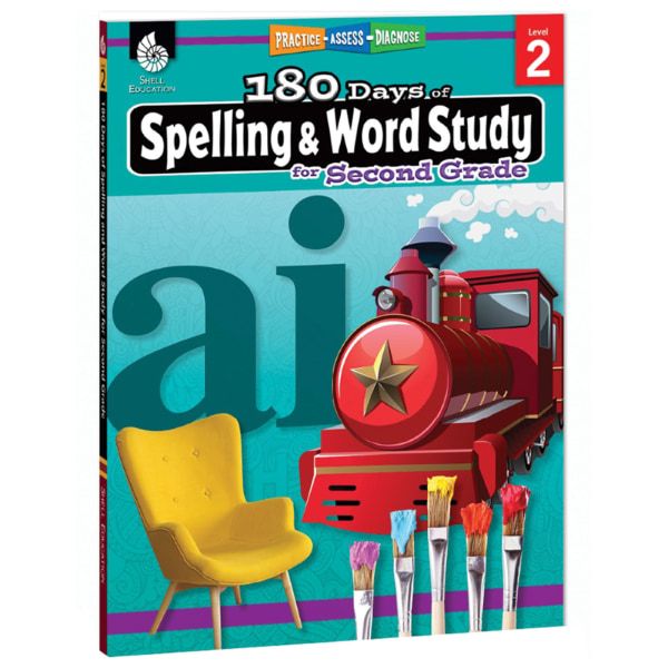 ISBN 9781425833107 product image for Shell Education 180 Days Of Spelling And Word Study, Grade 2 | upcitemdb.com