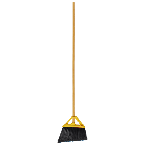 Huskee Angle Sweep Broom, Black/Yellow 579287