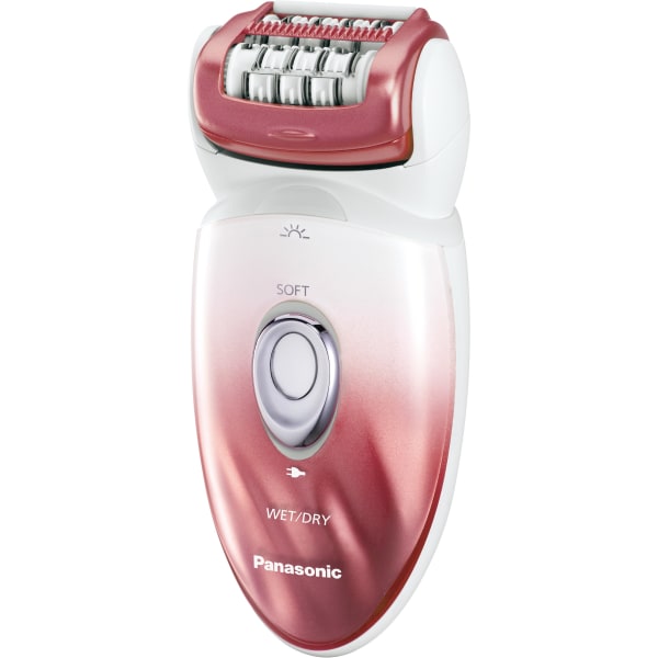 Panasonic Ladies Wet/Dry Rechargeable Epilator & Shaver, ES-ED90-P