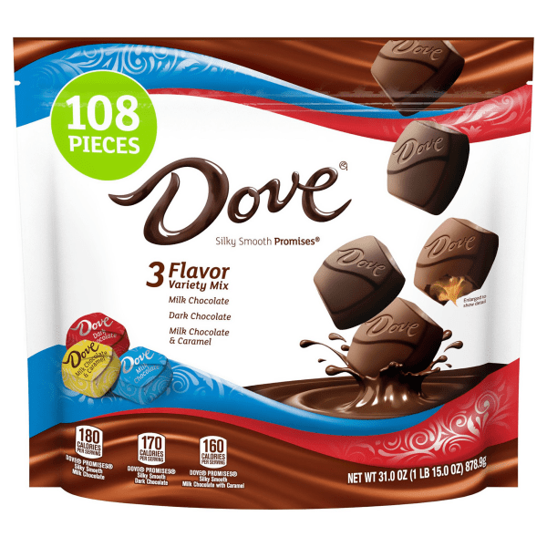 UPC 040000570950 product image for Dove Chocolate Promises Assorted Chocolate, 31 Oz | upcitemdb.com