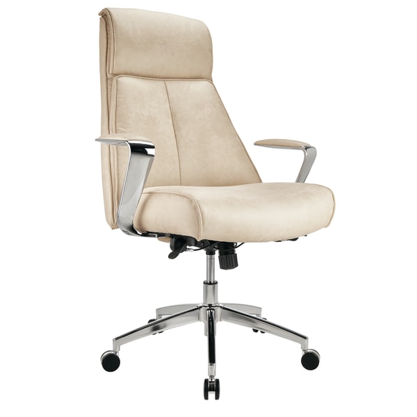 Realspace&reg; Devley Modern Comfort Bonded Leath-Aire Executive High-Back Chair 5842788