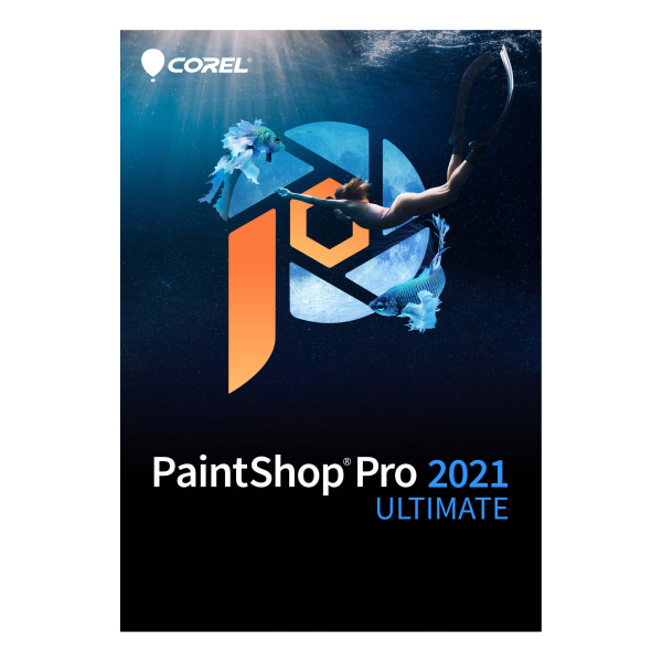 Corel® PaintShop™ Pro 2021 Ultimate, For Windows®, Disc/Product Key