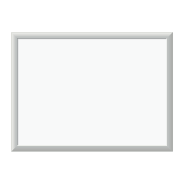 U Brands Magnetic Dry-Erase Whiteboard, 18 x 24, Aluminum Frame With Silver Finish