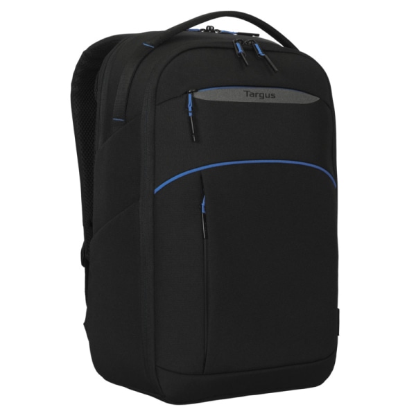 Targus Coastline EcoSmart Backpack With 16" Laptop Pocket, Black