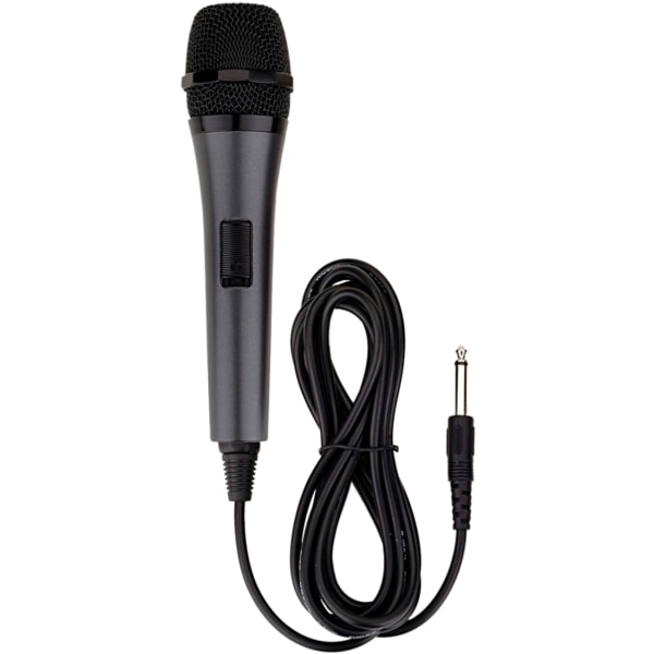 Photos - Microphone Dynamic JS Karaoke M187  - 80 Hz to 11 kHz - Wired - 9.84 ft -72 dB -  - Handheld - Phono 