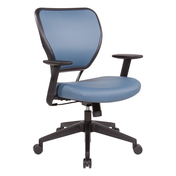 Office Star Space Seating 55 Series Antimicrobial Task Chair, Blue - 5500D-R105 - Furniture With this padded chair in your space, you can crea sku 5500D-R105