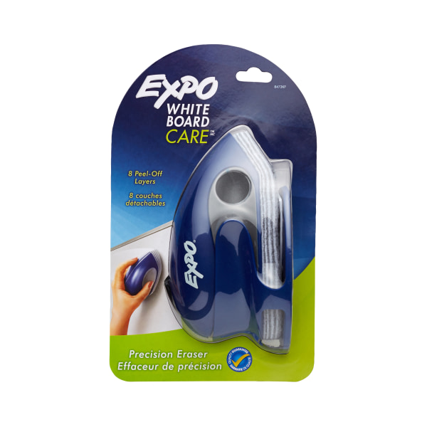 Expo White Board Care Eraser, Blue (8473KF), Blue/White | Quill