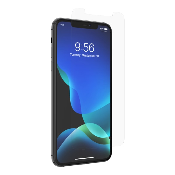 ZAGG InvisibleShield Glass Elite Screen Protector - Made for Apple iPhone 11 Pro Max and Xs Max- Case Friendly Screen - Impact & Scratch Protection (200103914)