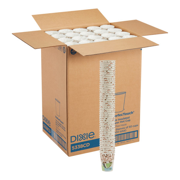 UPC 078731985774 product image for Dixie® PerfecTouch by GP PRO Hot Cups, 8 Oz, Box Of 1,000 Cups | upcitemdb.com