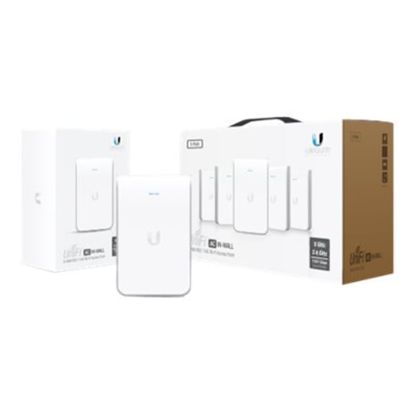 Ubiquiti UniFi AC UAP-AC-IW IEEE 802.11ac 1.14 Gbit/s Wireless Access Point - 2.40 GHz, 5 GHz - 328.1 ft Maximum Outdoor Range - 3 x Network (RJ-45) -