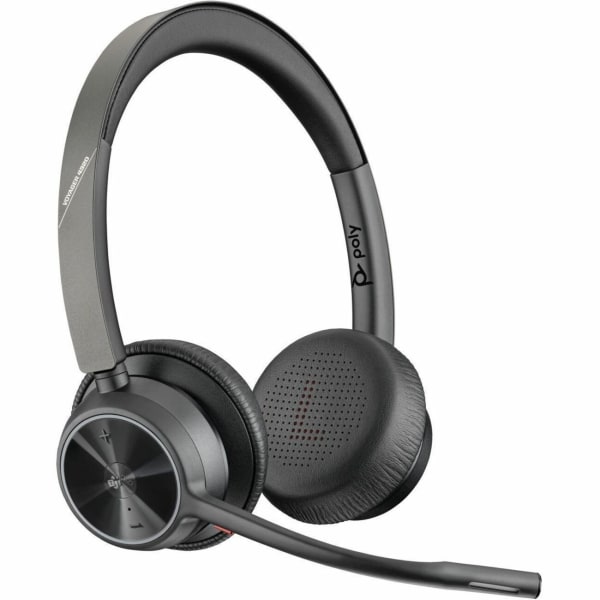 HP Poly Voyager 4300 UC Series USB-C Bluetooth Stereo Phone & Computer Headset, MT Certified (77Z30AA) | Quill