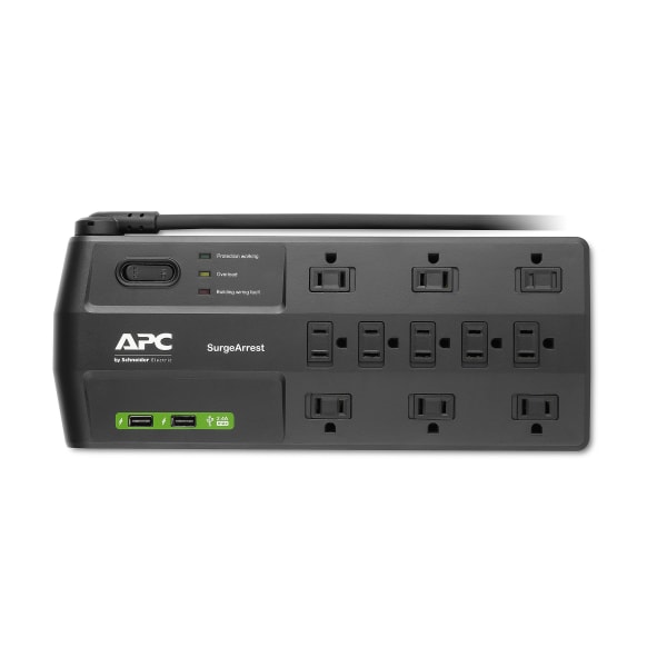Photos - Surge Protector / Extension Lead APC by Schneider Electric SurgeArrest 11-Outlet PDU - 11 x NEMA 5-15R, 2 x USB - 2880 J - 120 V AC Input - 120 V AC, 5 V DC 