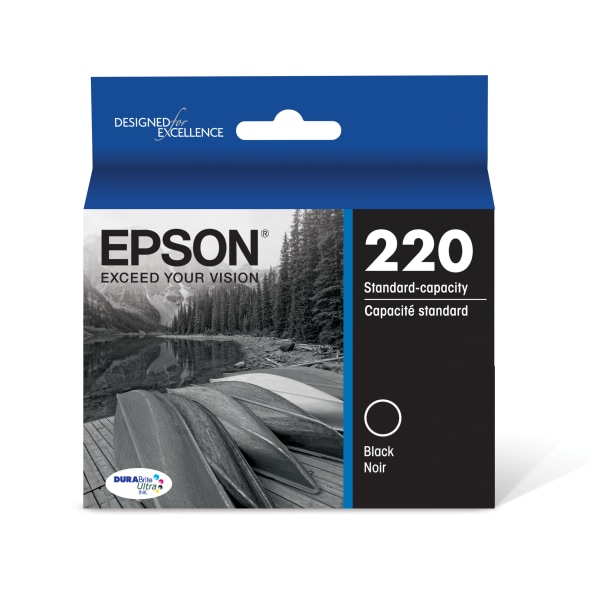 Photos - Ink & Toner Cartridge Epson ® 220 DuraBrite® Ultra Black Ink Cartridge, T220120-S 