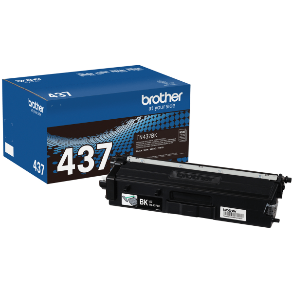 Brother� Genuine TN437BK Ultra High-Yield Black Toner Cartridge
