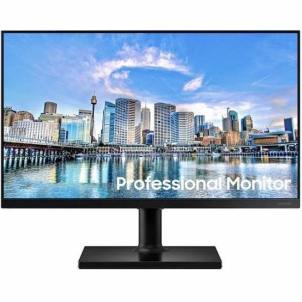 Photos - Monitor Samsung F24T454FQN 24" Class Full HD LCD  - 16:9 - Black - 24" Viewable - 1920 x 1080 - 5 ms - HDMI - DisplayPort - U 