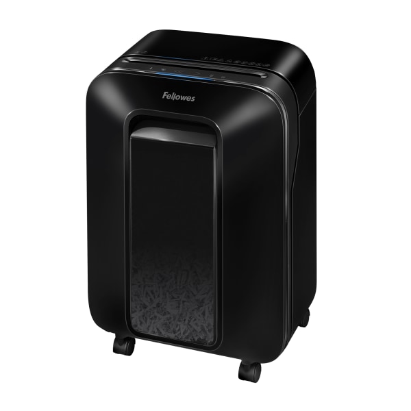 Fellowes® Powershred® LX 170 100% Jam Proof 12-Sheet Cross-Cut Paper Shredder, Black
