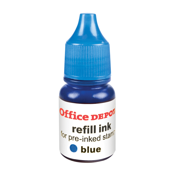 UPC 735854325220 product image for Office Depot® Brand Pre-Ink Refill Ink, Blue, Pack Of 2 | upcitemdb.com