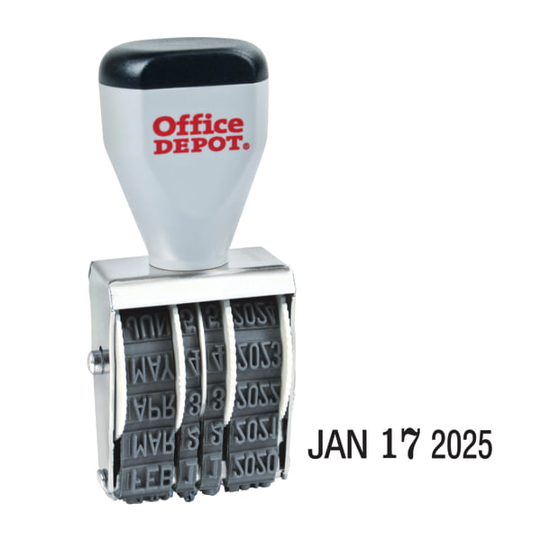 UPC 011491964962 product image for Office Depot® Brand Date Stamp Dater, Traditional Line Date Stamp Dater Size 1 1 | upcitemdb.com