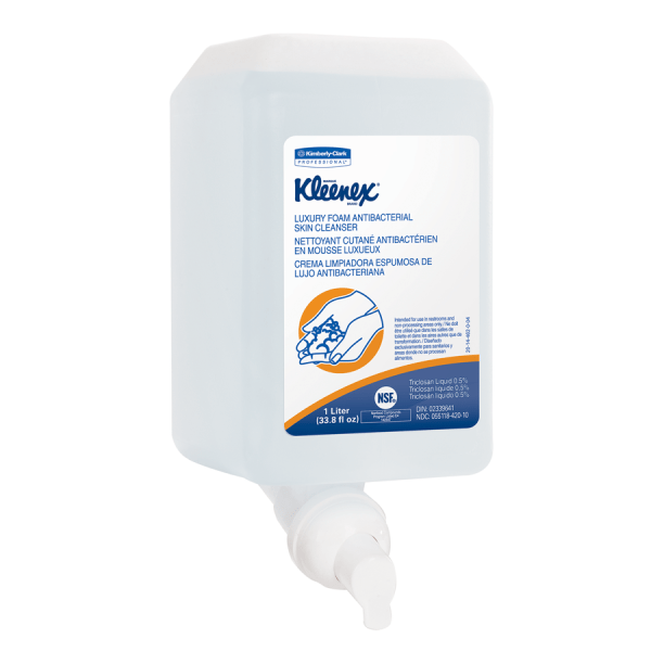 Kleenex Antibacterial Hand Cleanser  Fresh  1000mL Bottle