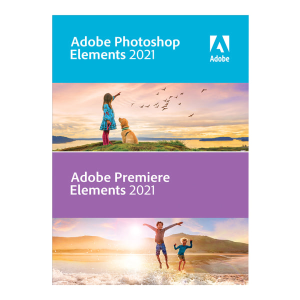 Adobe® Photoshop Elements & Premiere Elements 2021, For Windows® And Mac, Disc