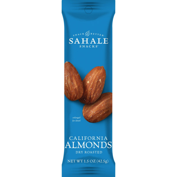 Sahale Snacks California Almonds Dry Roasted Sea Salt, 1.5 Oz