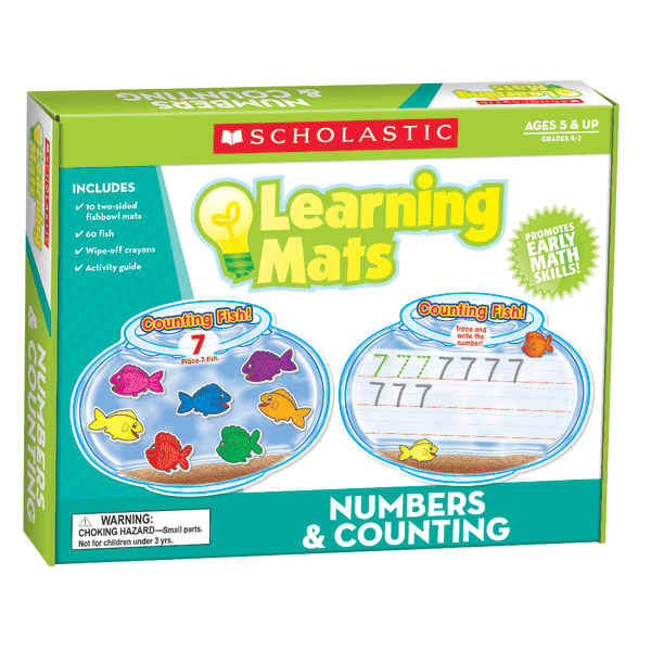 UPC 078073301935 product image for Scholastic Teacher's Friend Learning Mat Kit, Numbers And Counting, 10