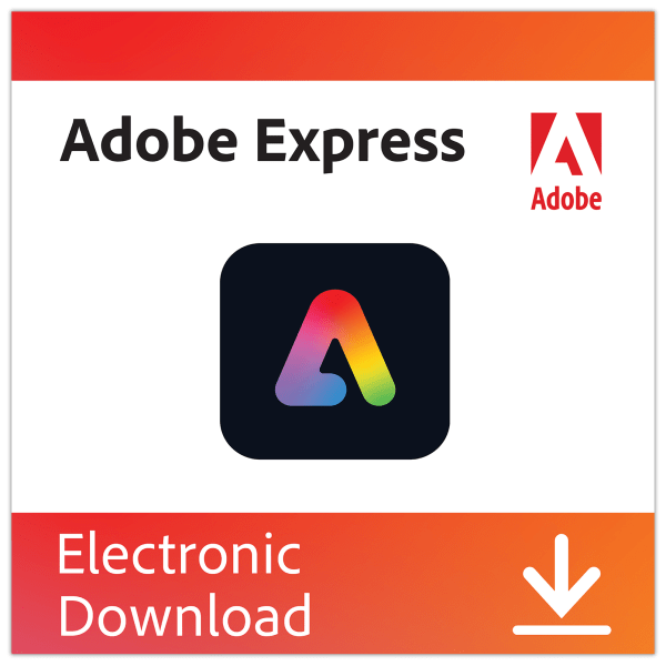 Adobe Express 2025, 1 YR Subscription, Mac & Windows, Download