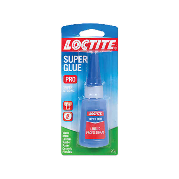Loctite Professional Fast Set Super Glue, 0.71 Oz, Clear