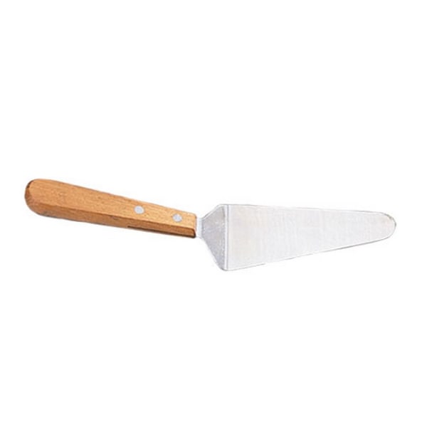 American Metalcraft Stainless-Steel/Wood Pie/Pizza Server, 10-1/2, Brown