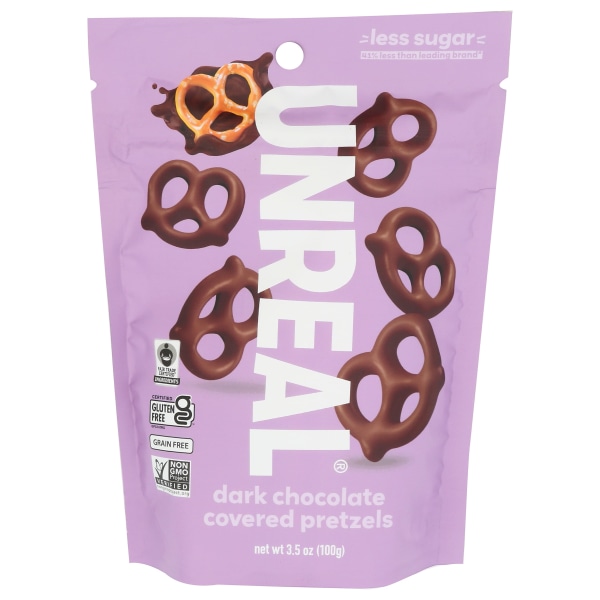 Dark Chocolate Pretzels, 3.5 Oz, Total Qty 6