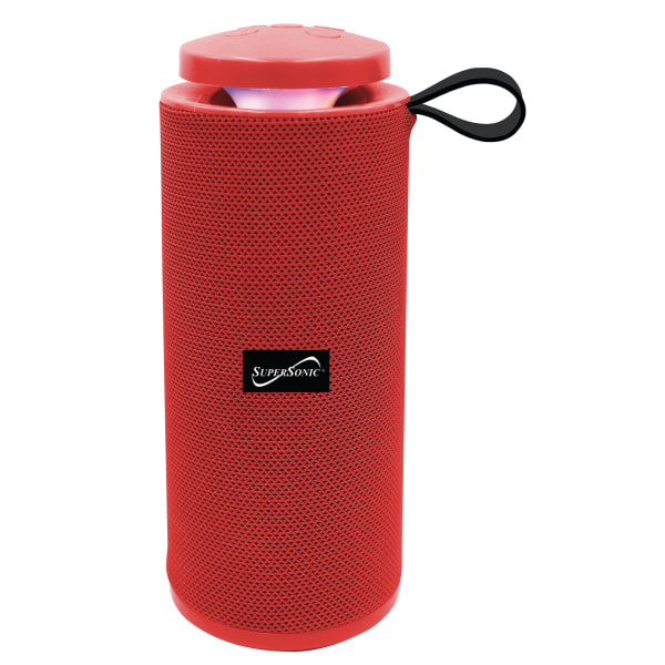 Supersonic Portable Wireless Bluetooth® Speaker, Red -  SC-2328BT-RED