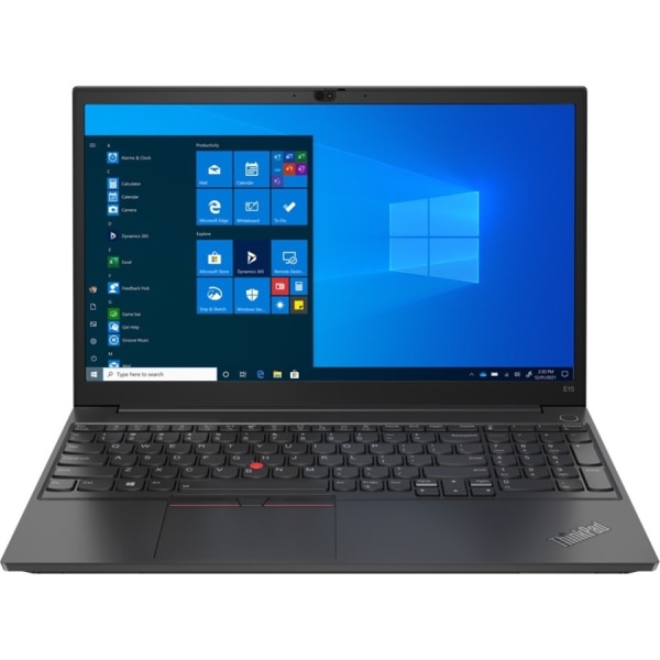 Lenovo ThinkPad E15 G3 20YG0030US 15.6  Laptop - AMD Ryzen 5 5500U Hexa-core (6 Core) 2.10 GHz - 16 GB  - 256 GB SSD - Black  - Windows 10 Pro - AMD R 